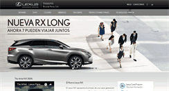 Desktop Screenshot of lexusrp.com